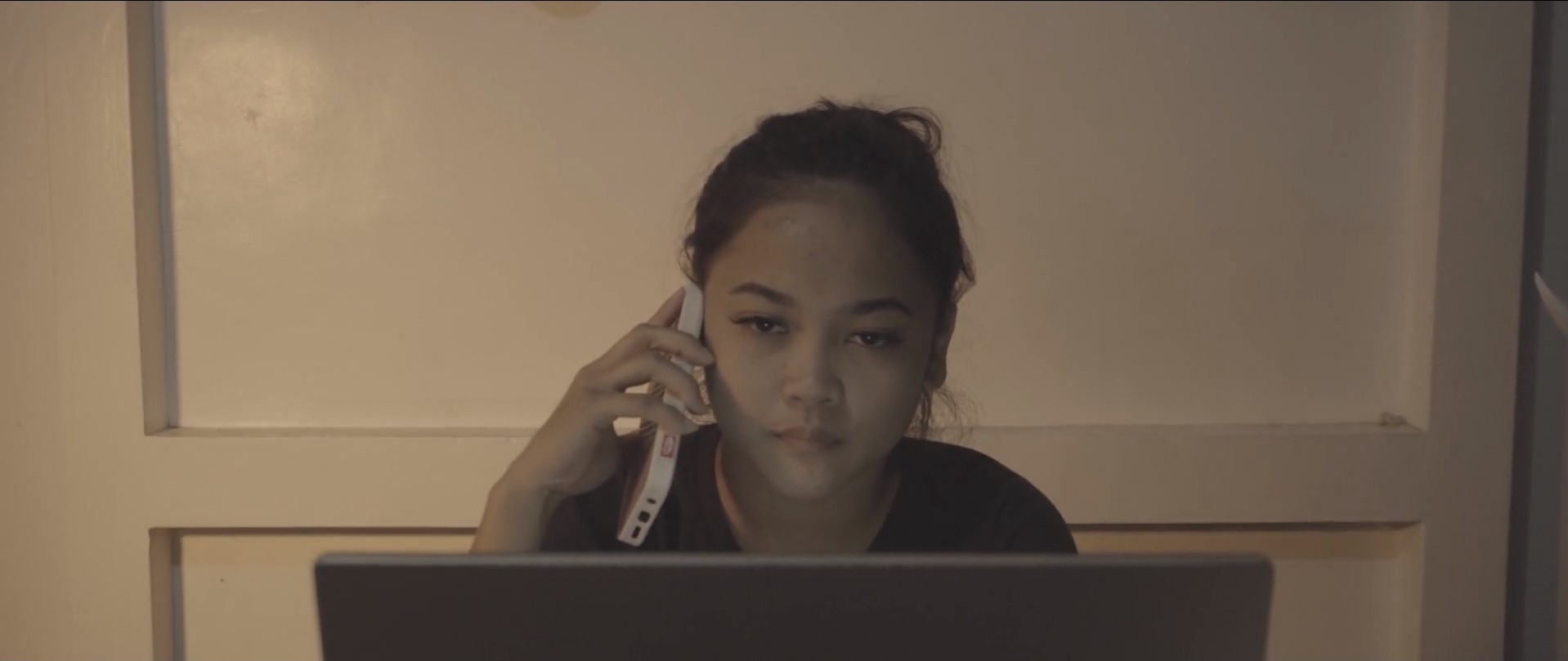 Andrea Marie Bool Calling Her Mother In Tanaw