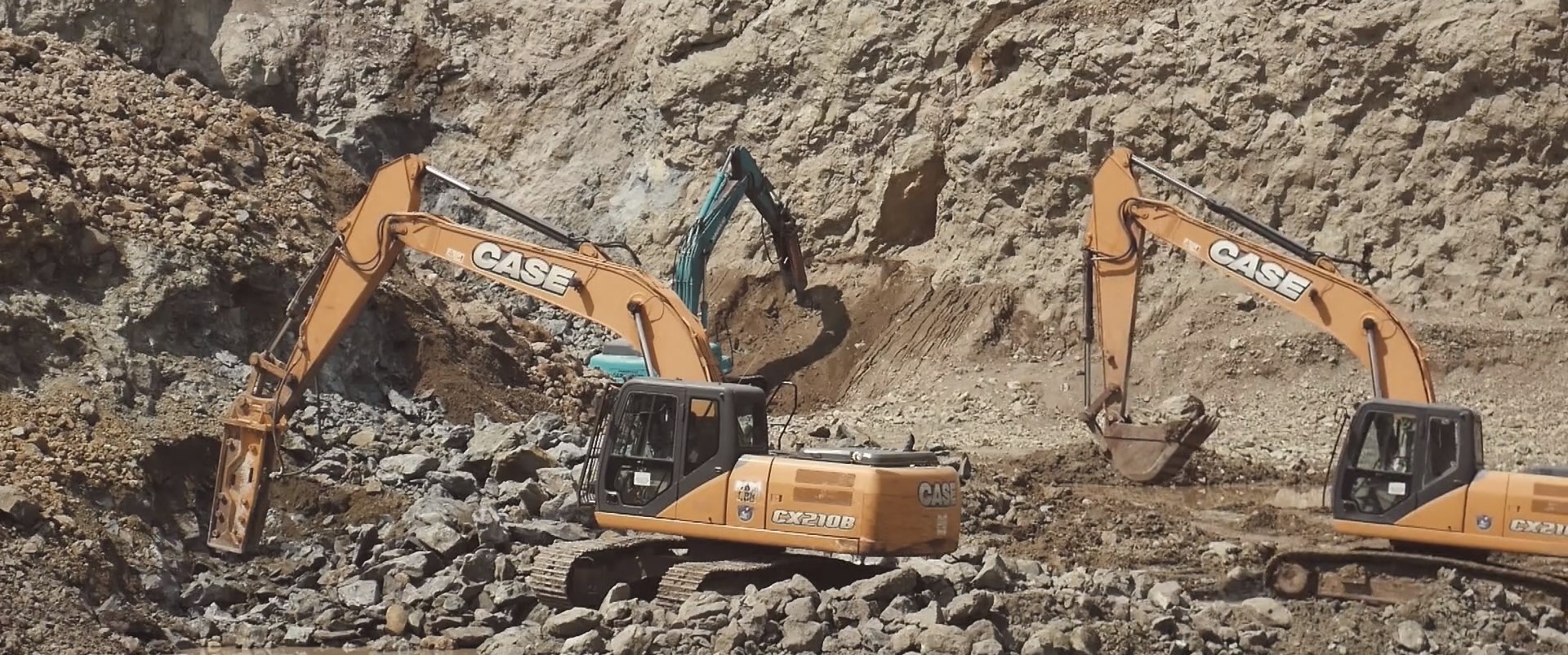 Quarrying Site In Tanaw