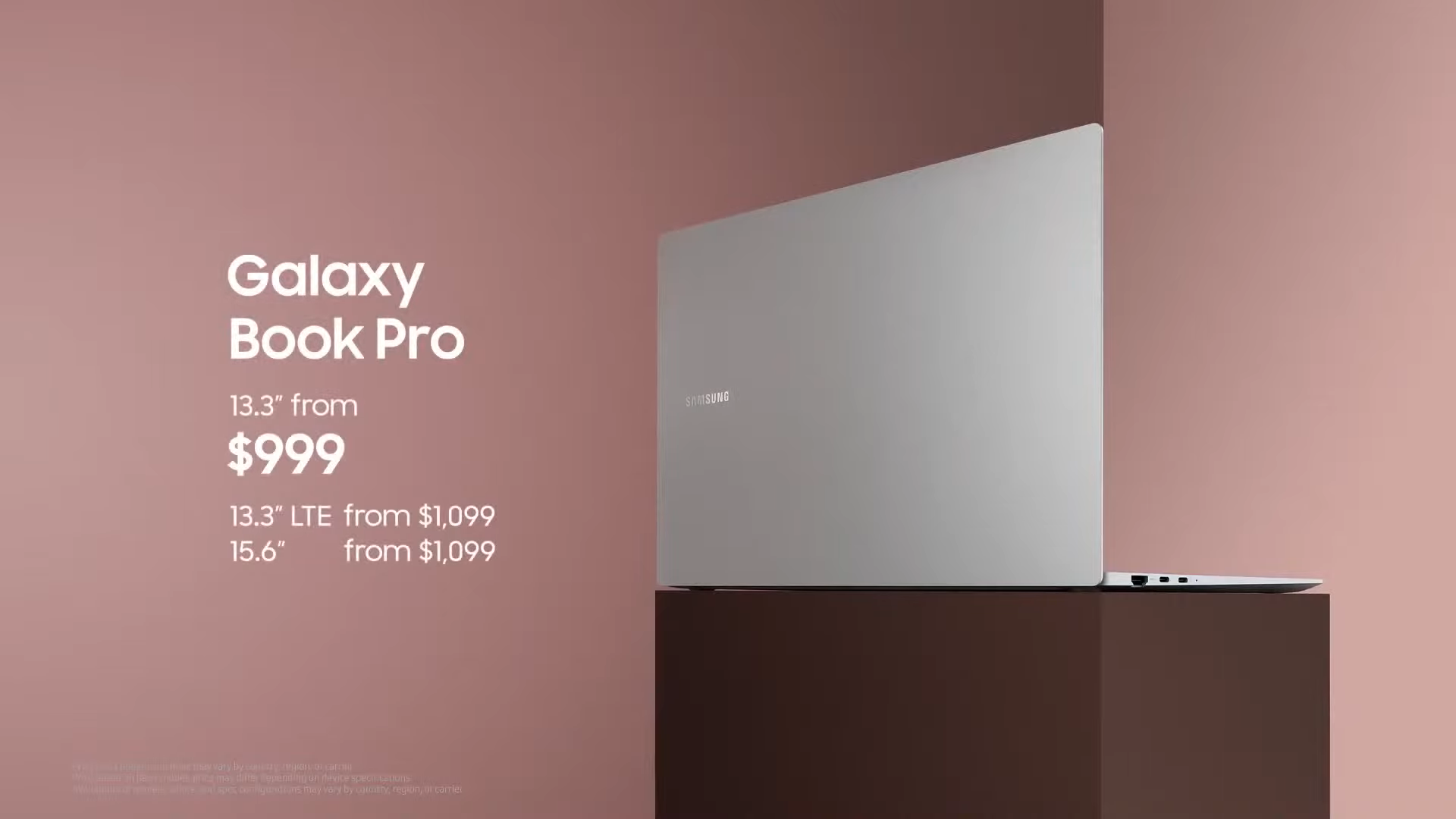 Galaxy Book Pro Price