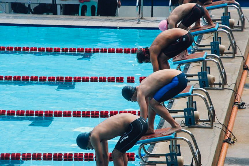 Torpedoes Sinks Behind Red Sea Lions In Ncaa Swimming 04