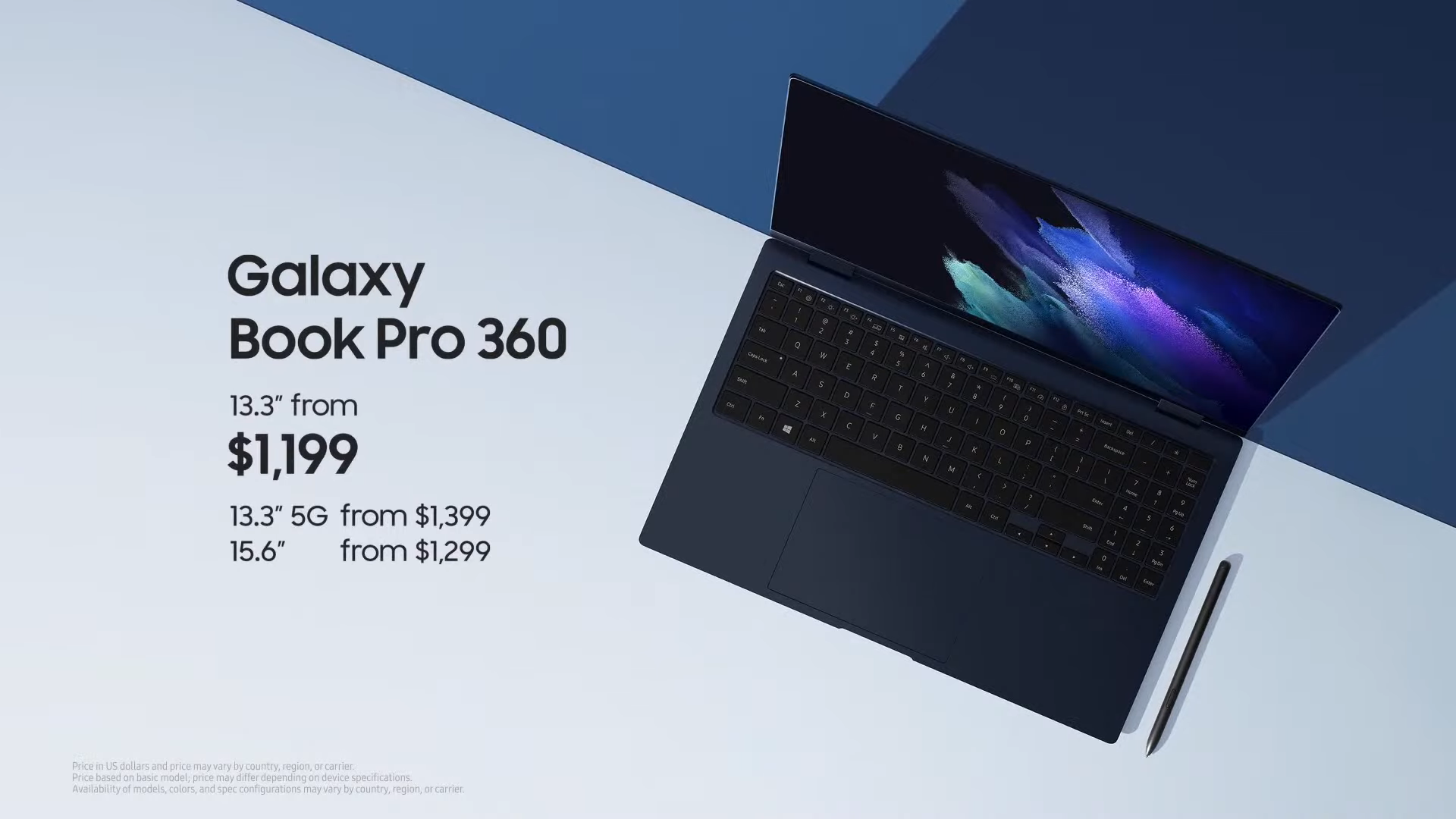 Galaxy Book Pro 360 Price