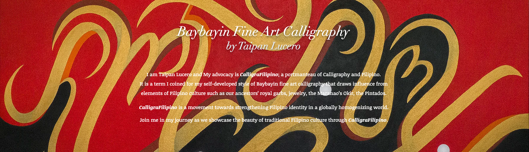 Cover Photo screenshot from Taipan Lucero