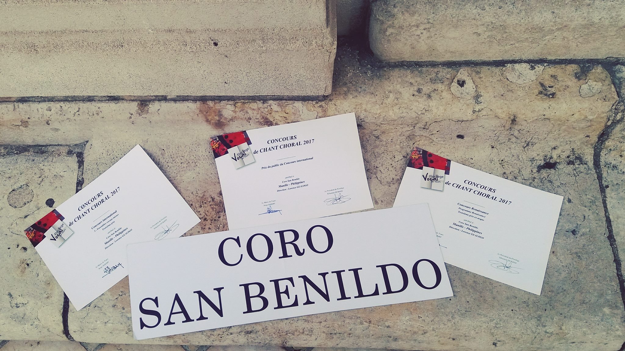 Cover Photo Courtesy Of Coro San Benildo