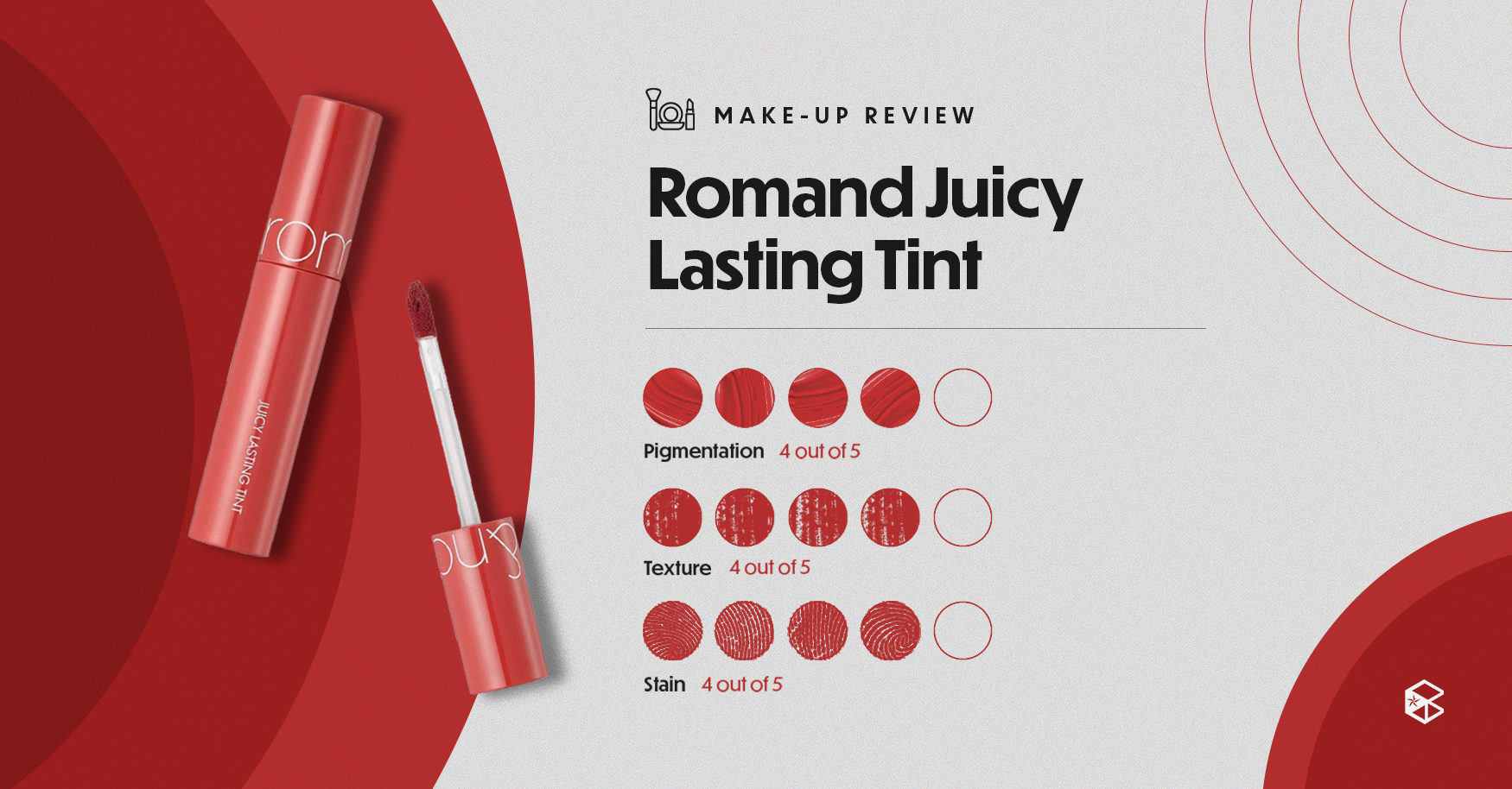 Romand Juicy Tint; Layout By Rara Lubay
