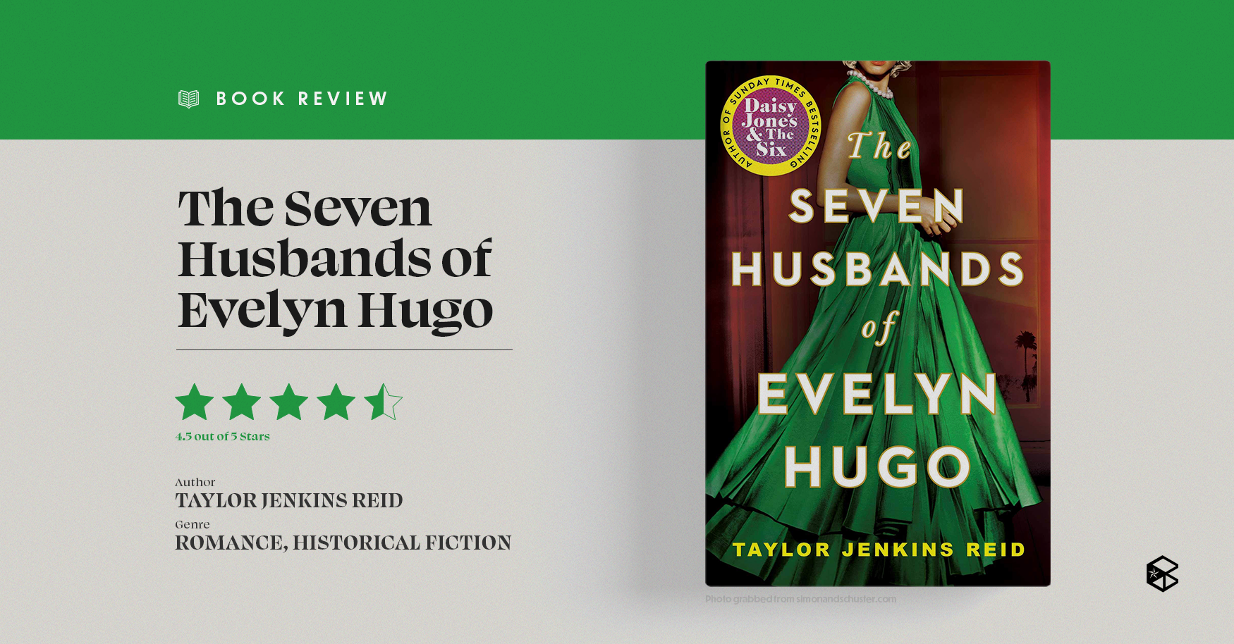 020122 Blip   #booktok Recs The Seven Husbands Of Evelyn Hugo 2