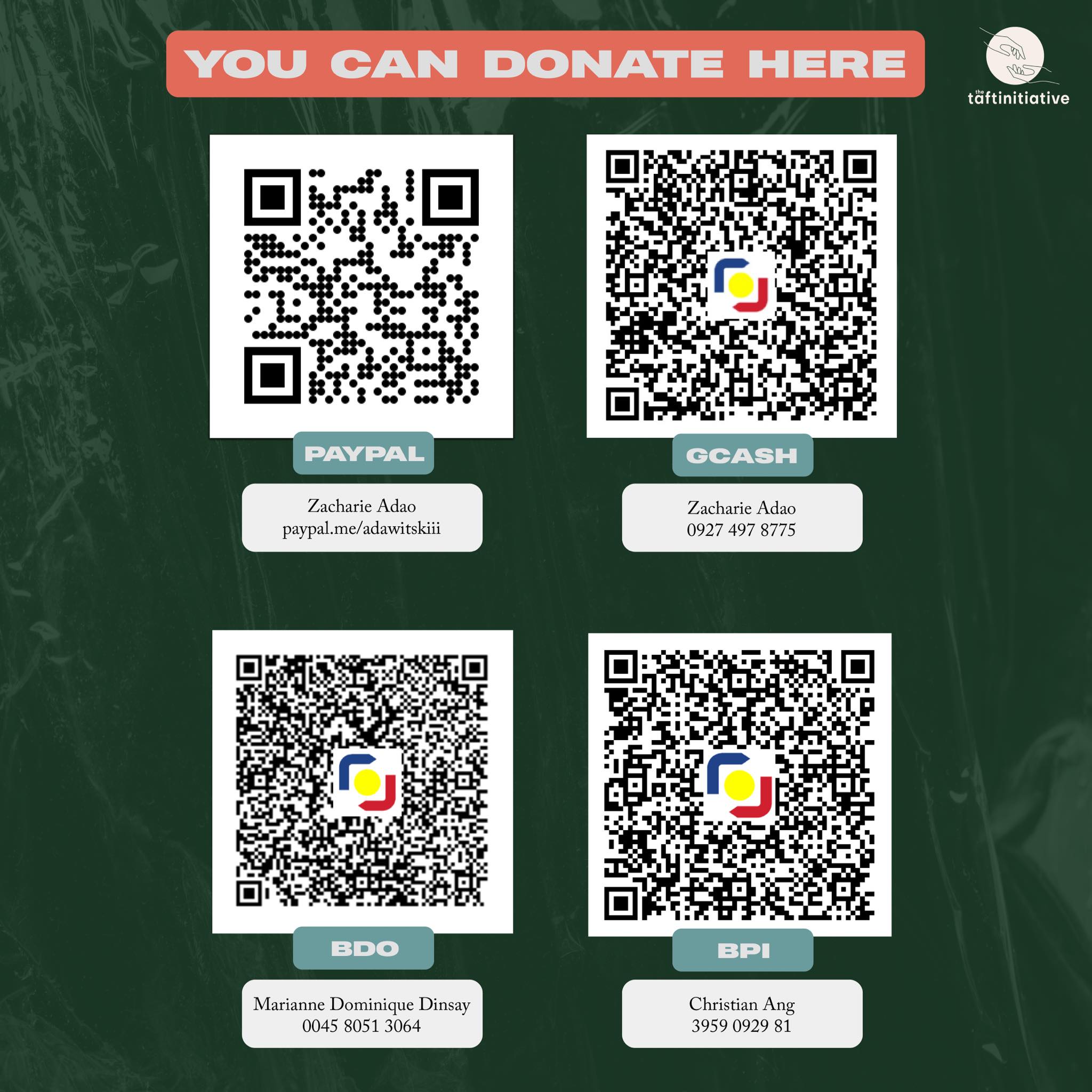 Taft Initiative Qr Code Donations