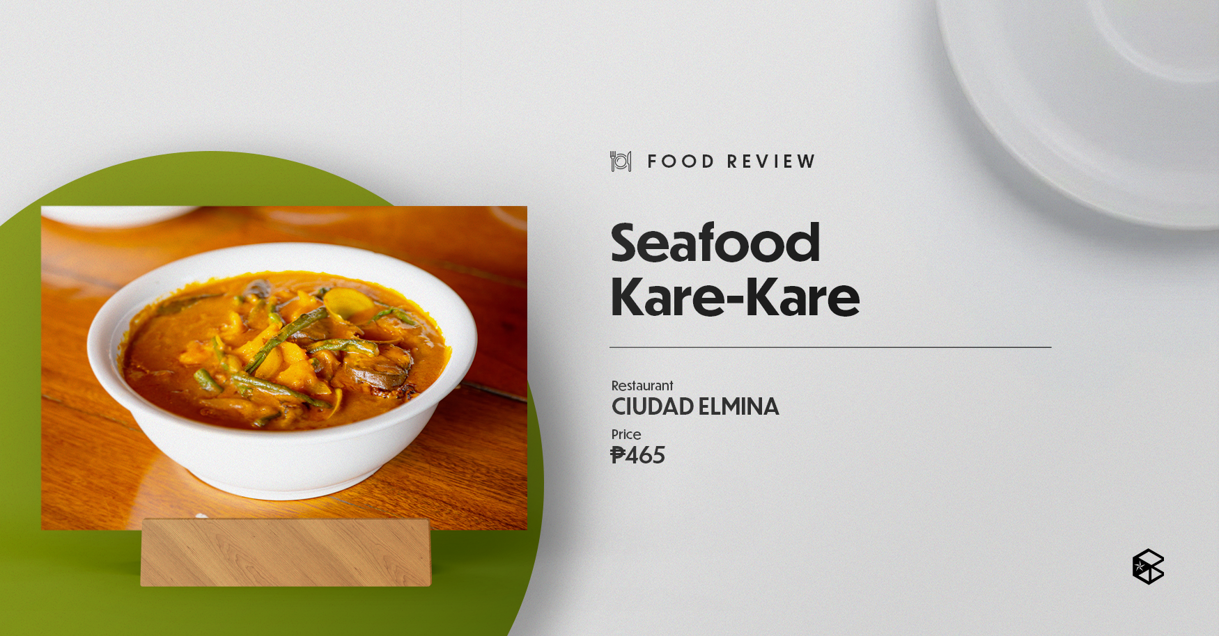 Seafood Kare Kare
