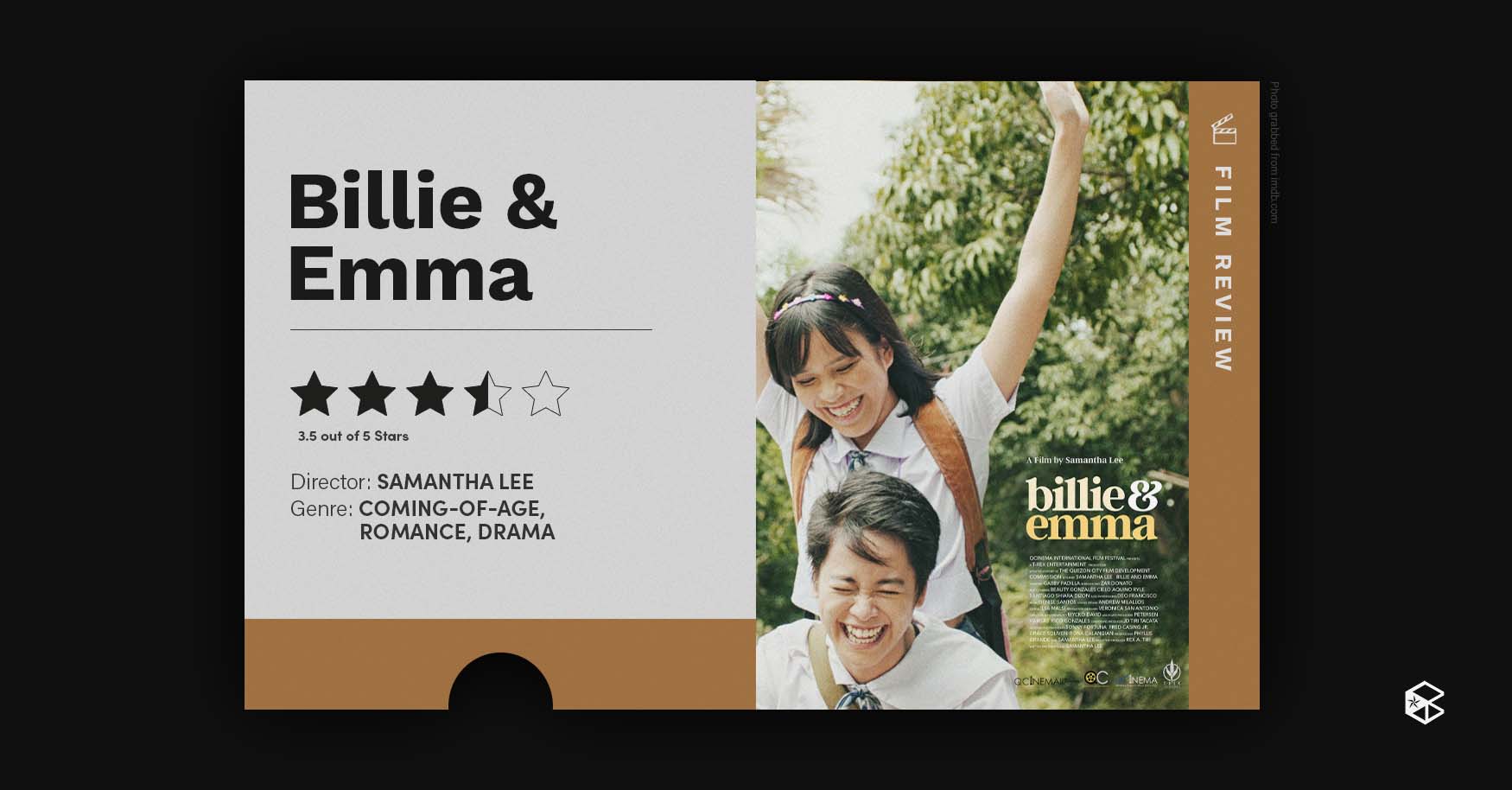 100821 Blip   Billie & Emma Movie Review Banner