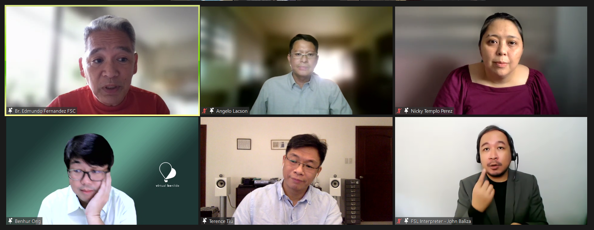 Cover Photo Screenshot From Conversations With Benilde Leadership Team